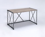 Jodie Rustic Oak & Antique Black Finish Console Table B2726P272319