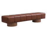 Upholstered Dining Bench for Dining Room, No-Assembly End of Bed Entryway Bench Ottoman for Bedroom N779P253550B