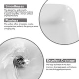 Bothwa Home Square Ceramic Countertop Wash Basin CUPC Certified B2724P262840