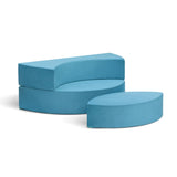 Kids Sofa Bed,Modular Couch Free Combination,Convertible Toddler Play Couch Furniture for Small W1889P337612