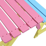 KID'S MULTI-FUNCTIONAL ARM CHAIR,TABLE 2 BENCHES W495P170202