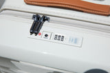 28" Luggage Lightweight Suitcase TSA Lock USB port Luggage Wheel lock Artificial leather Top handle W284P178346