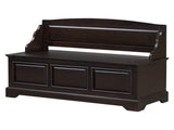 Shoe Bench, Retro Shoe Storage Bench with Safe Soft-Close Devices, Storage Chest with Hidden Storage 87869983