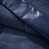 Lightweight Down Alternative Blanket with Satin Trim B03598516