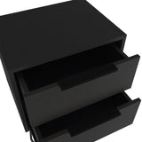 Nuvo Nightstand,Two Drawers, Hairpin Legs B128P148765