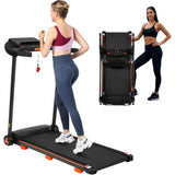 NEW Treadmills for Home, 2.5HP Quiet Folding Treadmill with Heart Rate Sensor, 300lbs Weight N728P266573A
