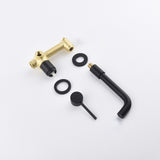 Single Lever Handle Wall Mounted Bathroom Faucet 83554621