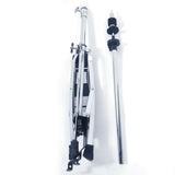 Professional Pedal Control Style Hi-Hat Stand with Pedal Silver & Black 29995713