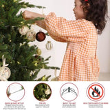 Colorado Blue Spruce 7.5ft Christmas Tree Pre-Lit Artificial Full with 4,076 Branch Tips & 1,518 45174878