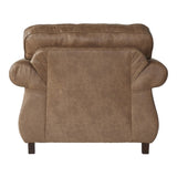 Leinster Faux Leather Arm Chair and Ottoman 2 pieces set T2574P196590