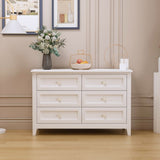 ZNTS Solid Wood spray-painted drawer dresser bar,buffetware cabinet lockers buffet server console W679103304