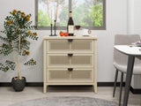 3 Drawer Cabinet, American Furniture,Suitable for Bedroom, Living room, Study W688P225269