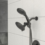 ZNTS Multi Function Dual Shower Head - Shower System with 5" Rain Showerhead, 5-Function Hand Shower, W1243102470