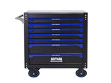 30-inch 7-drawer Iron-top Practical Rolling Steel Tool Cart, With Handle and Wheels, Storage Cabinet 20354836