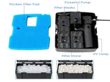 4-in-1 pond filtration pump with fountain and disinfection equipment, etc 84791620