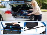 2-in-1 Rollator Walker with Seat , 8-Inch Large Wheels & Versatile Braking System, Adjustable 20732841