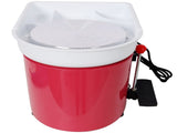 10 Inch Electric Pottery Wheel, Ceramic Clay Machine with Foot Pedal & Detachable Basin, 60-300RPM W465P381435