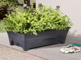 Garden Bed with Self-Watering Reservoir, Ideal for Patios and Indoor Spaces 27061050