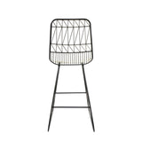 NIEZ COUNTER STOOL 63918.00BLKIVY
