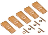 5Pcs Bucket Teeth Replacement for Cat J350 213B 214B 215B 224B 225 229 1U3352 1U3352 J350 74022528