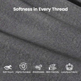 Modern 8-Seater Armless Linen Sectional Sofa, Convertible U Shaped Sofa Couch with with Storage, B2716P356096