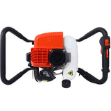 V-Type 52CC 2 Stroke Gas Post Hole Digger One Man Auger EPA Machine Plant Soil Digging Fence,red W465109906