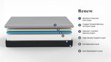 Renew 11 inch Cooling GelCare Memory Foam Adult Mattress, Queen Size B210P286849
