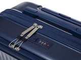 14"/20" 2 pcs/set in ABS Spinner Wheel Luggage, with Combination Lock and Front Opening Design, 14" W2787P378160