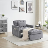 Sofa bed chair 3 in 1 convertible, recliner, single recliner, suitable for small Spaces with W2564P168260