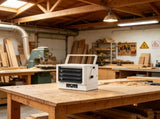7500-Watt Electric Garage with Remote Control, Digital Fan-Forced Wall/Ceiling Mount Shop 81443280