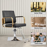 ZNTS Salon Chair Styling Barber Chair, Beauty Salon Spa Equipment with Heavy Duty Hydraulic Pump, 91614347