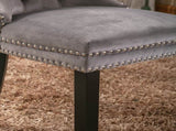 Modern, High-end Tufted Solid Wood Contemporary Velvet Upholstered Dining Chair with Wood Legs 44425383