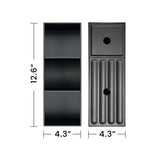 U049-Etna30W-306 Etna 30" Striped Natural Oak Bathroom Vanity with White Ceramic Sink, Wall Mounted W1865P147107