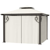 13ft x 13ft Patio Gazebo-Gray-AS 89618501