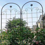 4 Pack Metal Garden for Climbing Plants Outdoor 86.7'' x 19.7'' Rustproof Plant Support Rose 36311942