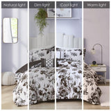 King/Cal King Floral Print Comforter Set B03595939