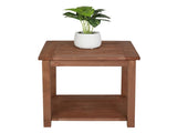 Square Wood Side Table Carbonized Color 67801241