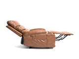 21"seat width,large size Electric Power Lift Recliner Chair Sofa for Elderly, 8 point vibration W311P316089