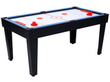 5-in-1 Multi-Game Table - Billiards, Push Hockey, Foosball, Ping Pong, and Basketball black/blue 86399614