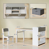 Kids Desk and Chair Set 87164026