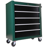 ZNTS Rolling Tool Chest, 5-Drawer Toolbox on Wheels, Tool Cabinet Lockable and Movable with Tool Box 11469057