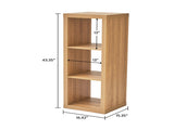 3 Cube Storage Organizer, Light Honey 73488946