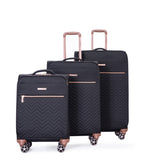 4-Piece Set ,Softshell Suitcase Spinner Wheels Terylene Sets Carry On Suitcase W284P154704