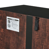 Tall Storage Cabinet with 8 Doors and 4 Shelves, Wall Storage Cabinet for Living Room, Kitchen, W1693111252