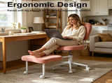 Meditation chair, an ergonomic cross-legged seating chair with lumbar support and a W3248P456664