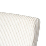 Modern Beige simple dining chair Fabric Upholstered Chairs home bedroom stool back dressing chair W210132727