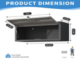 Wall Mounted Tool Storage Cabinet,Heavy Duty Steel Metal Garage Storage Cabinet for Garage 69625930