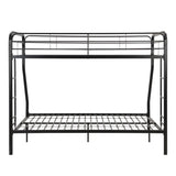 Twin Over FULL Metal Bunk Bed , No Box Spring Needed, Large Under Bed Storage, Easy Assemble W311P248420