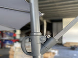 without Plastic base -10ft Offset Patio - Offset Hanging Cantilever Patio Outdoor Market W2911P277287