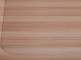 PVC Dull Polish Chairmat Protection Floor Mat 90x120x0.15cm Rectangular 75505734